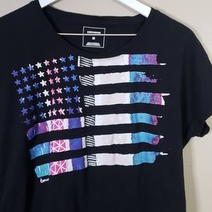 Converse Colorful Flag Tee